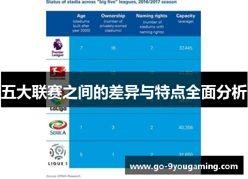 五大联赛之间的差异与特点全面分析